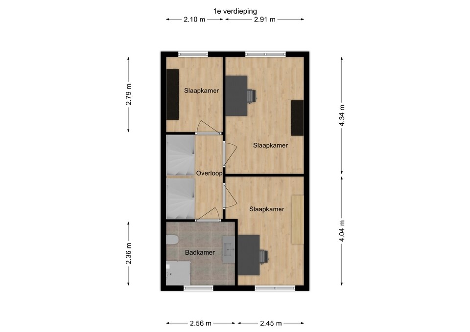 mediumsize floorplan